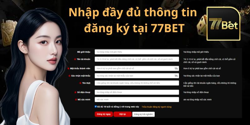 Điền đầy đủ chính xác thông tin đăng nhập 